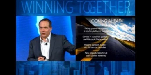 Microsoft and Hosters Work Together on Cloud