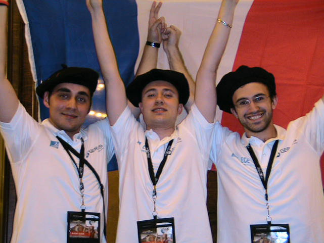 Team GERAS from France survive the first two rounds of judging, making it into the finals.