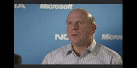 Stephen Elop and Steve Ballmer
