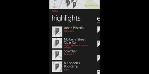 Local Scout with Windows Phone