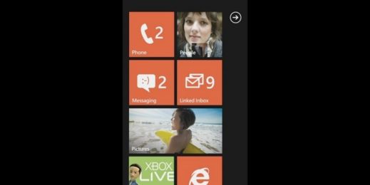 Windows Phone Start Screen