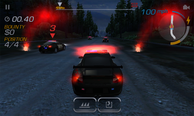 Coming to Windows Phone in February, in “Hot Pursuit” you can take your pick of up to 20 supercars such as the Pagani Zonda Cinque, or stop racers cold as a cop in a Lamborghini Reventon police interceptor.