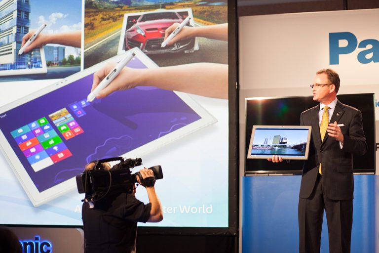 Rance Poehler discusses new technology from Panasonic at CES 2014 in Las Vegas.
