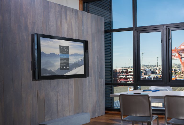 Surface Hub harnesses the power of Windows 10, Skype for Business, Office and universal apps to deliver a new kind of productivity experience optimized for groups.