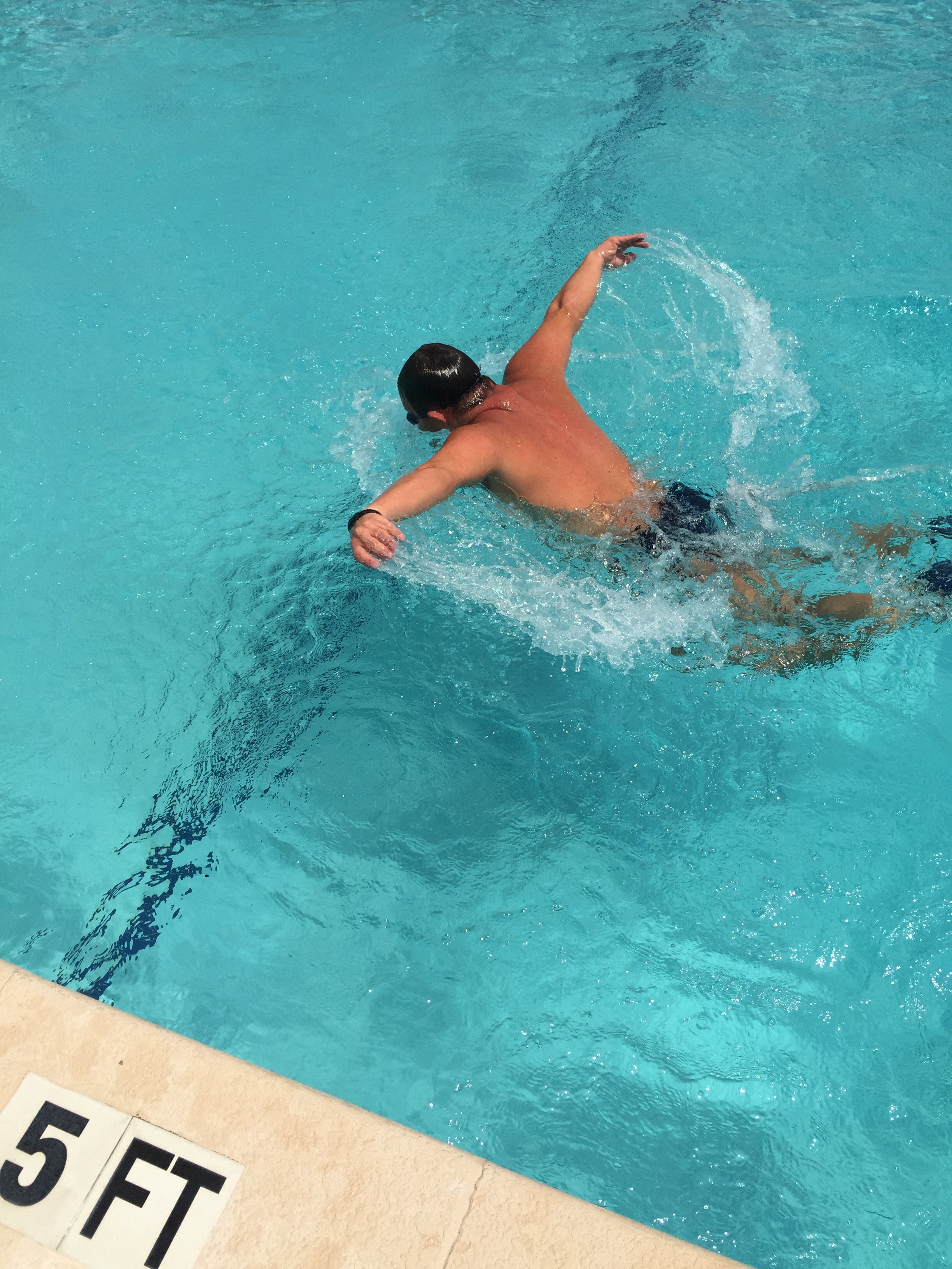 Miyares training for the 2015 games.