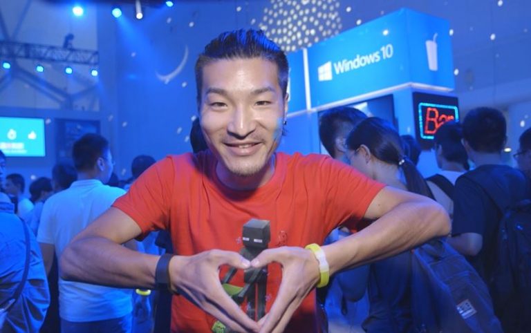 Some Windows 10 love from Beijing.