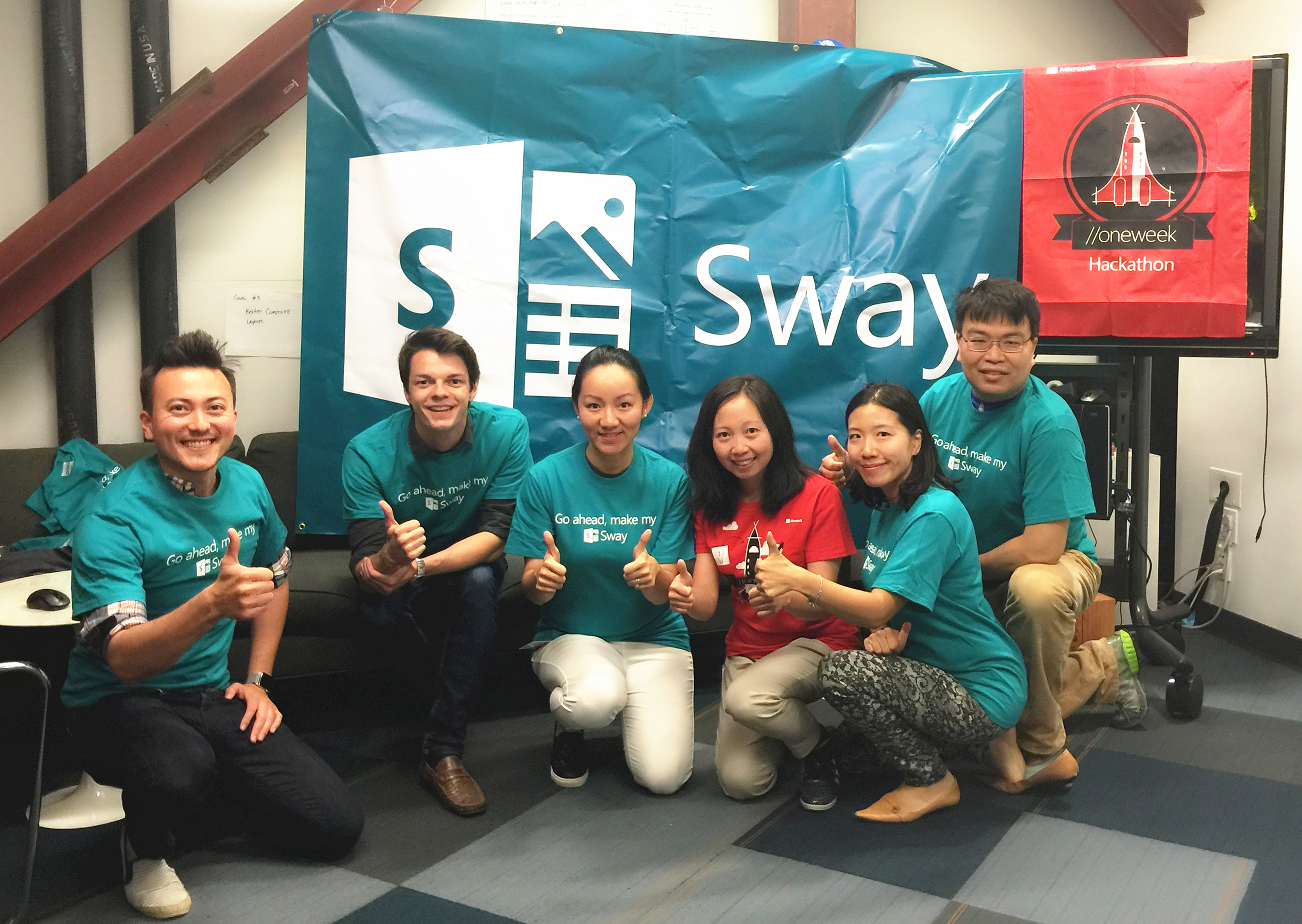 WeChat2Sway Hackathon team.