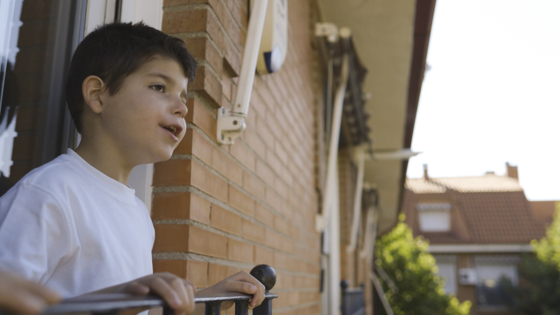 Sergio Isla at his home in a suburb of Madrid, Spain.