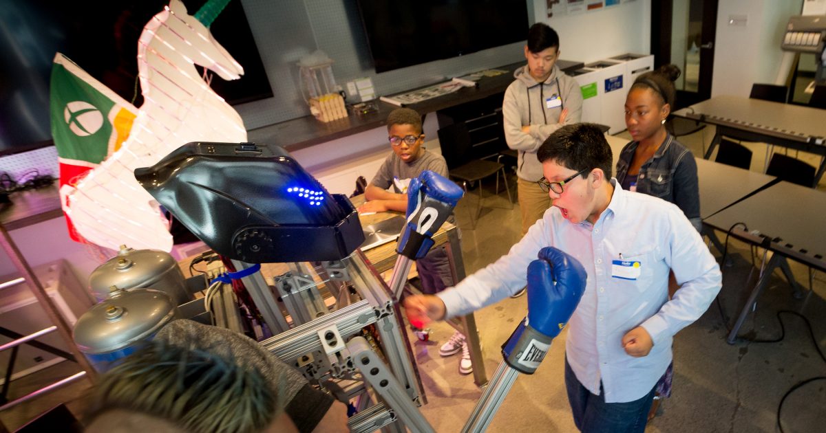 Microsoft iUrban Teen STEM Exploration Day