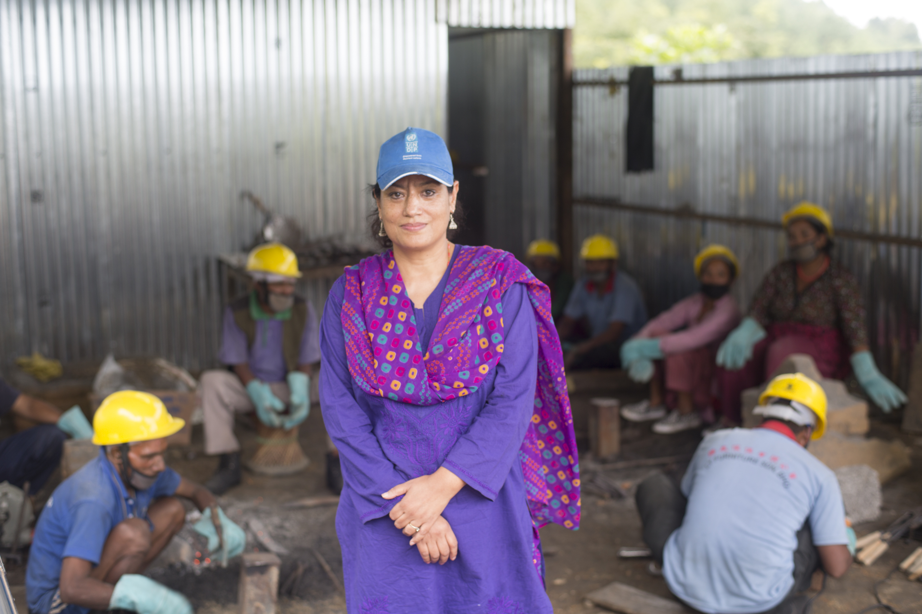 Micro-Enterprise Development Program Director Nabina Shreshtha