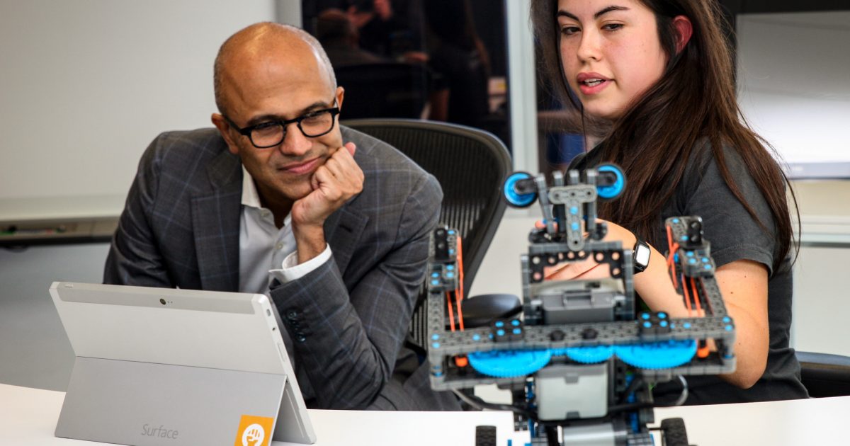 Satya with Belen (rect)