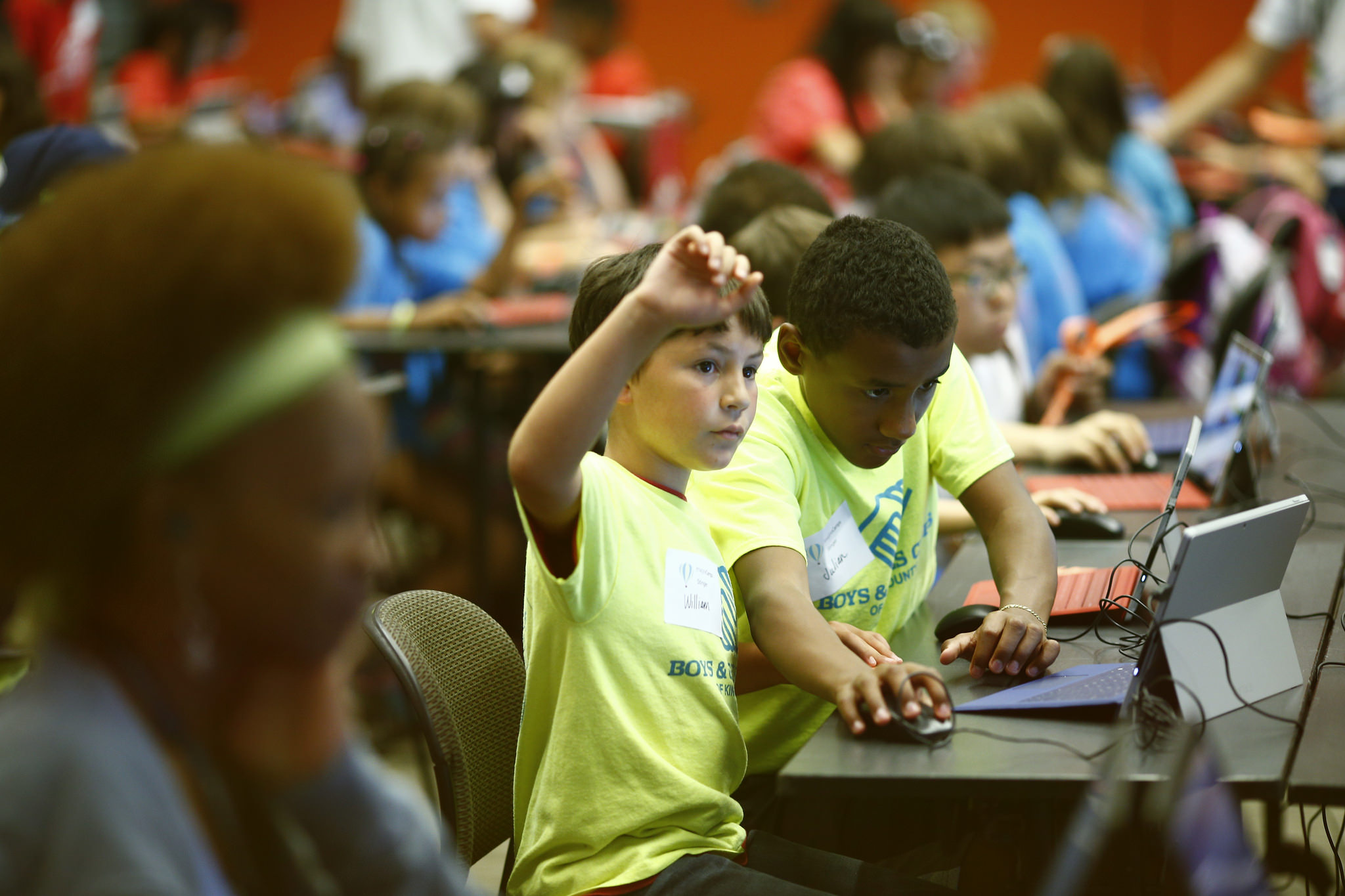 Bill Parks was among the youths from the Seattle area who learned how to code last summer at Microsoft, and now says he wants to be either a software engineer or coder.