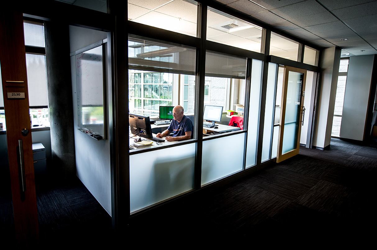 Cutler will be back at his Studio A office on Microsoft's campus Monday morning. (Photo by Scott Eklund/Red Box Pictures)