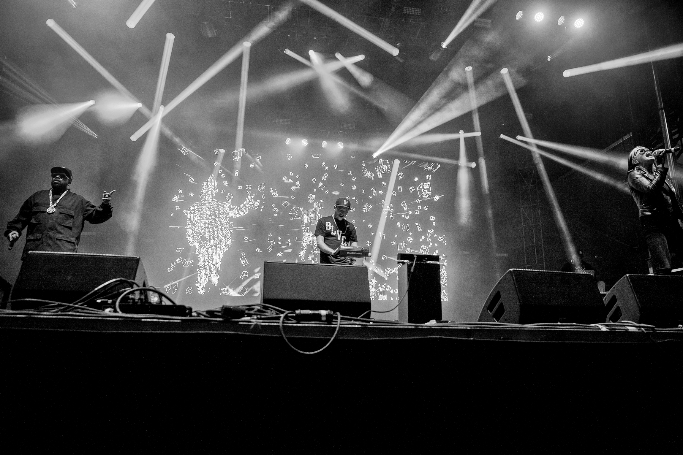 Big Grams performing at Okeechobee Art & Music Festival.