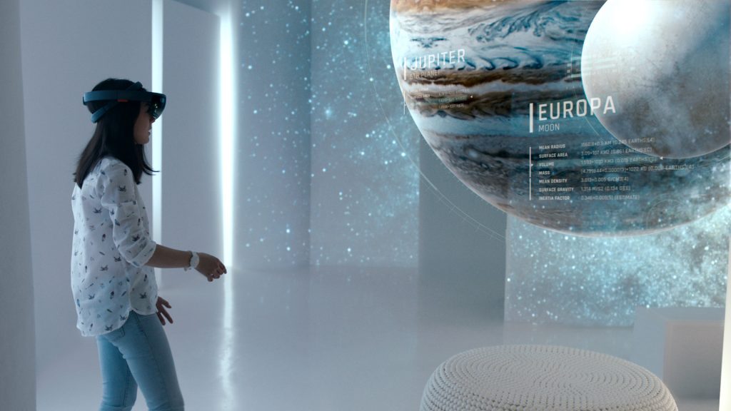 Still photo from Microsoft's "Change the Odds" video encouraging girls to pursue STEM in college
