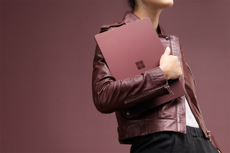 Surface Laptop comes in four rich tone-on-tone colors to fit your personal style.