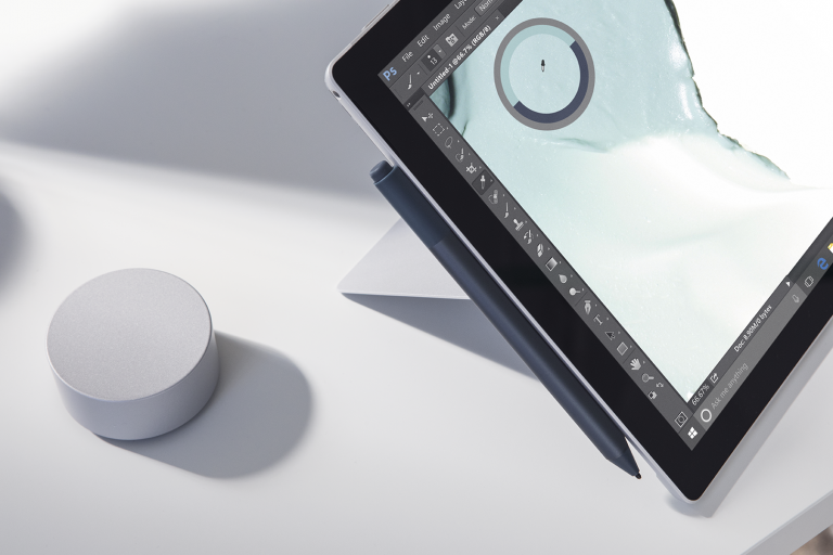 The new Surface Pro offers uncompromised power and flexibility, all-day battery, enhanced inking with a new Surface Pen and on-screen Surface Dial functionality.