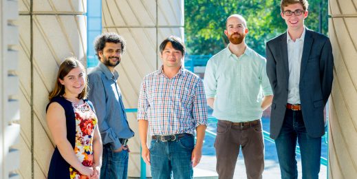 Five members of the University of Washington Data Science for Social Good team
