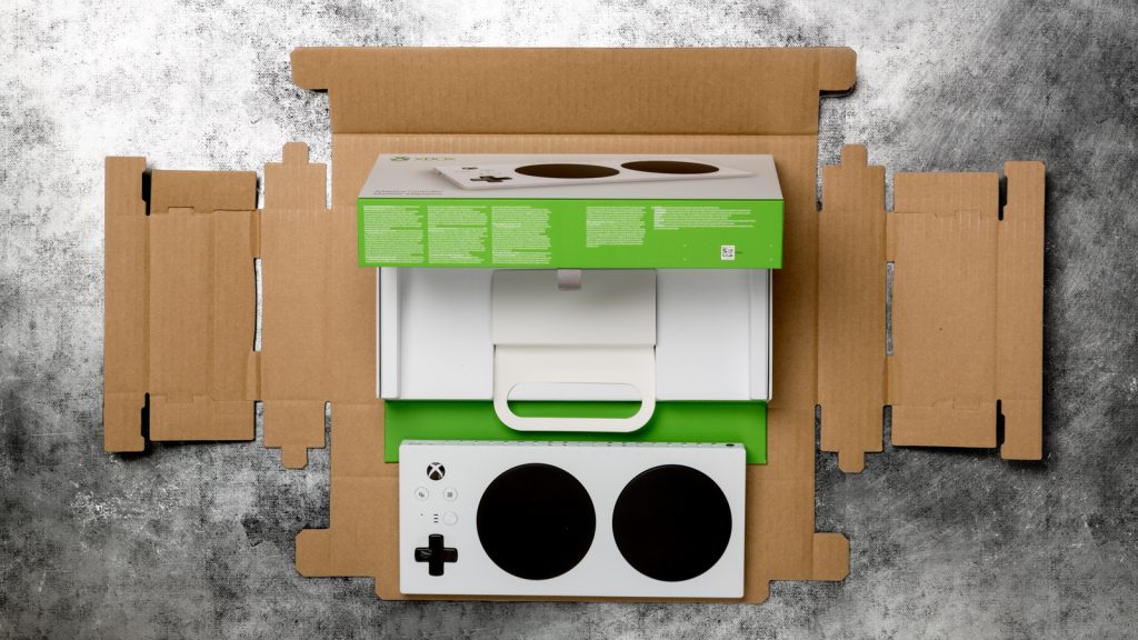 Packaging for the Xbox Adaptive Controller