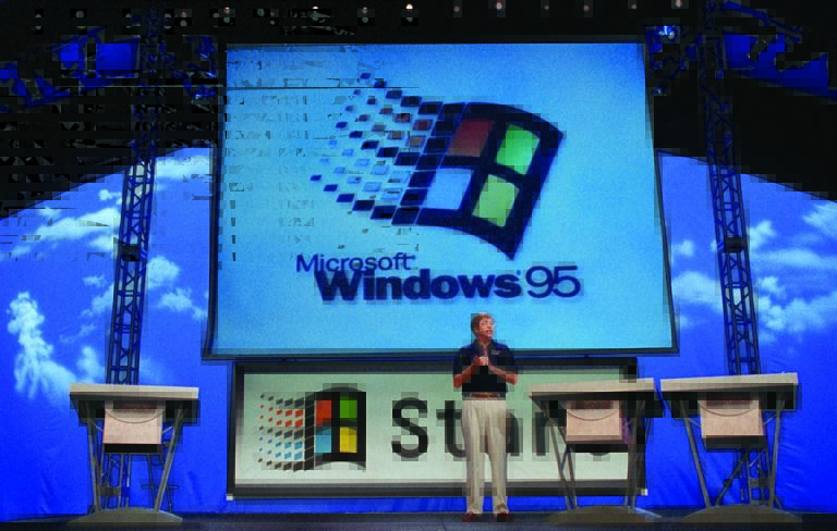 Launch of Windows 95