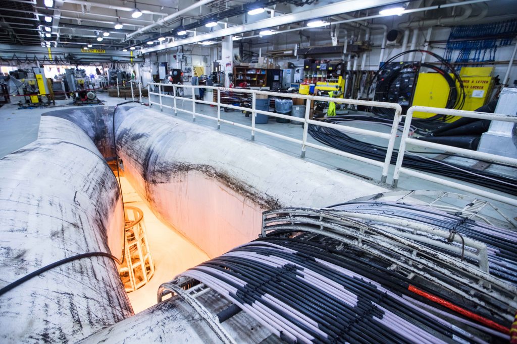 Cross-Atlantic cable deployed