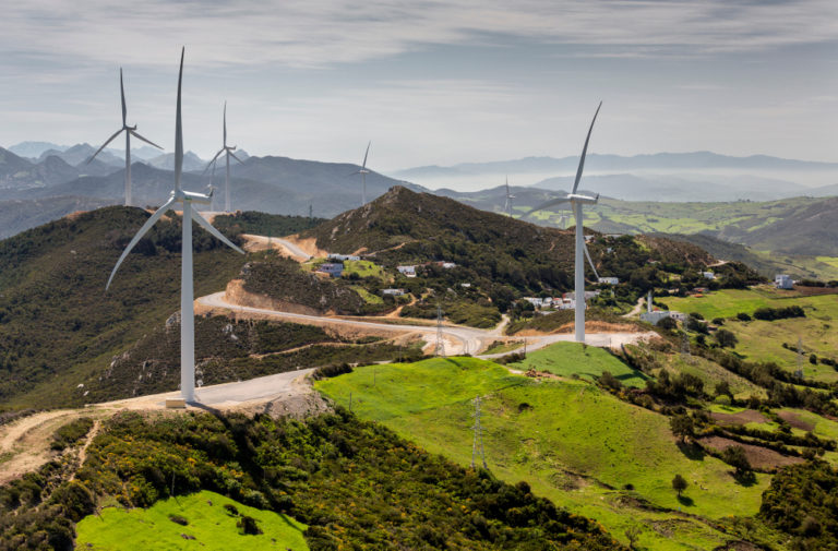 wind turbines