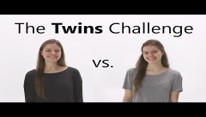 Twins about to take the challenge using PowerPoint