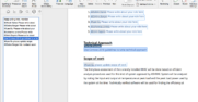 Screenshot of To Do Navigation