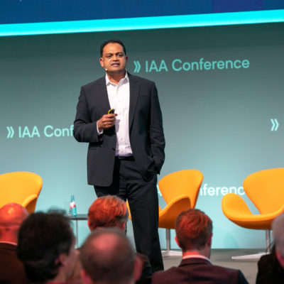 Sanjay Ravi on Ideas Stage at IAA