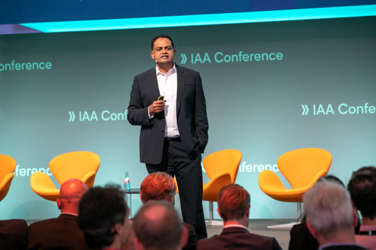 Sanjay Ravi on Ideas Stage at IAA