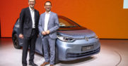 Scott Guthrie and Christian Senger at IAA event