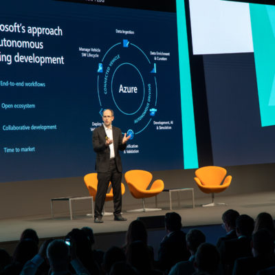 Scott Guthrie on autonomous driving at IAA Keynote