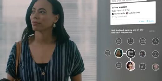 Still image from Semantic Machines Conversation AI Technology video