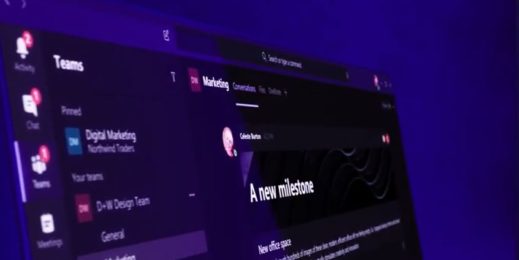 Dark mode displayed on a mobile device