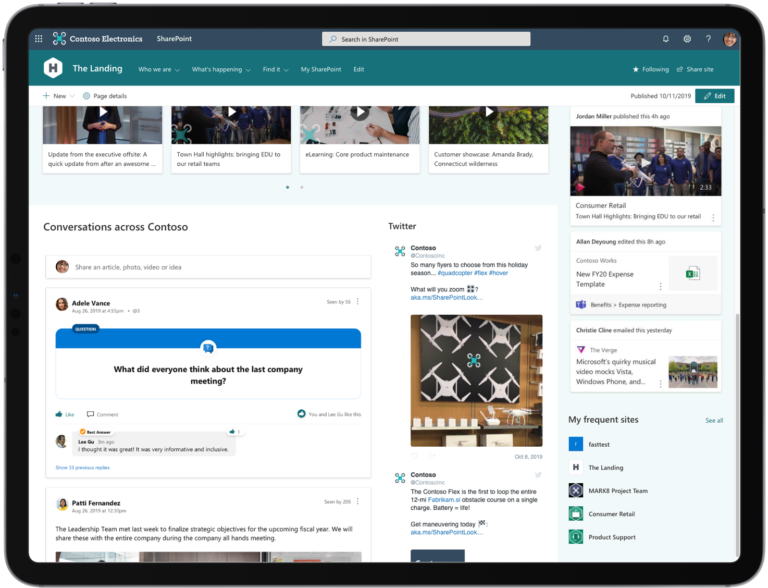 Yammer SharePoint web part