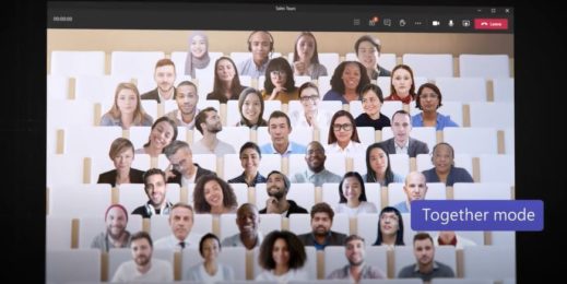 Together mode in Microsoft Teams