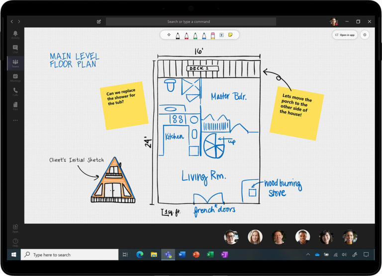 Whiteboard in Teams