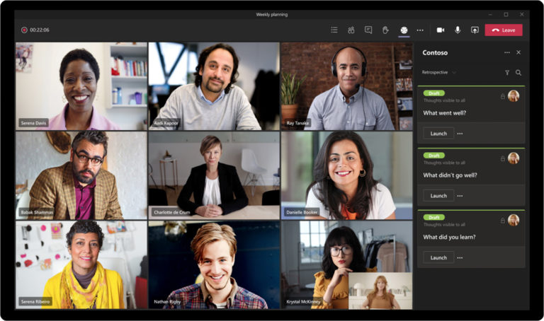 People and interaction pane in Teams