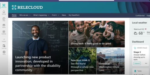 Screenshot from Microsoft Viva