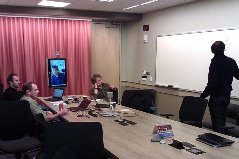 One person attending virtually with four others