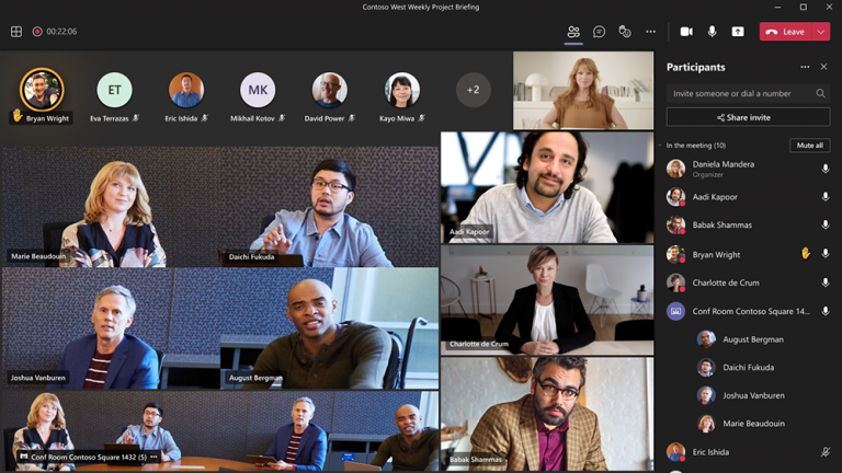 Microsoft Teams Intelligent Camera