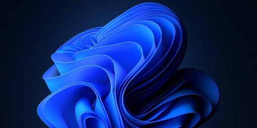 Dark Windows 11 Bloom Screensaver
