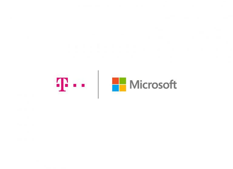 T-Mobile and Microsoft logos