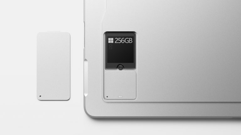 A Surface Pro 8 chip