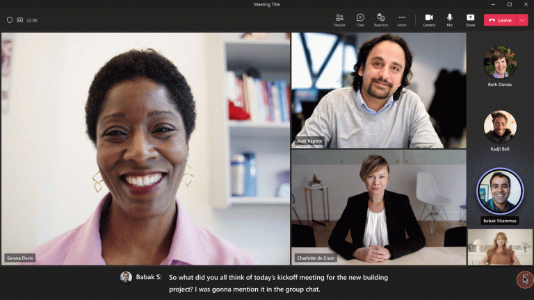 Live translation for captions in Microsoft Teams Premium