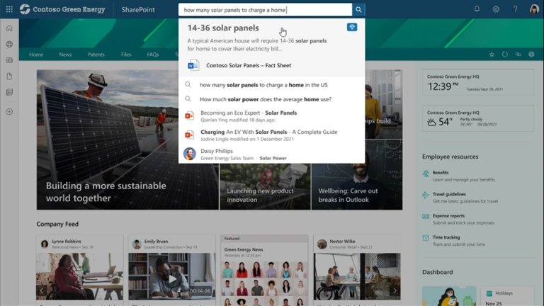 Microsoft Search powers AI-driven answers to common questions