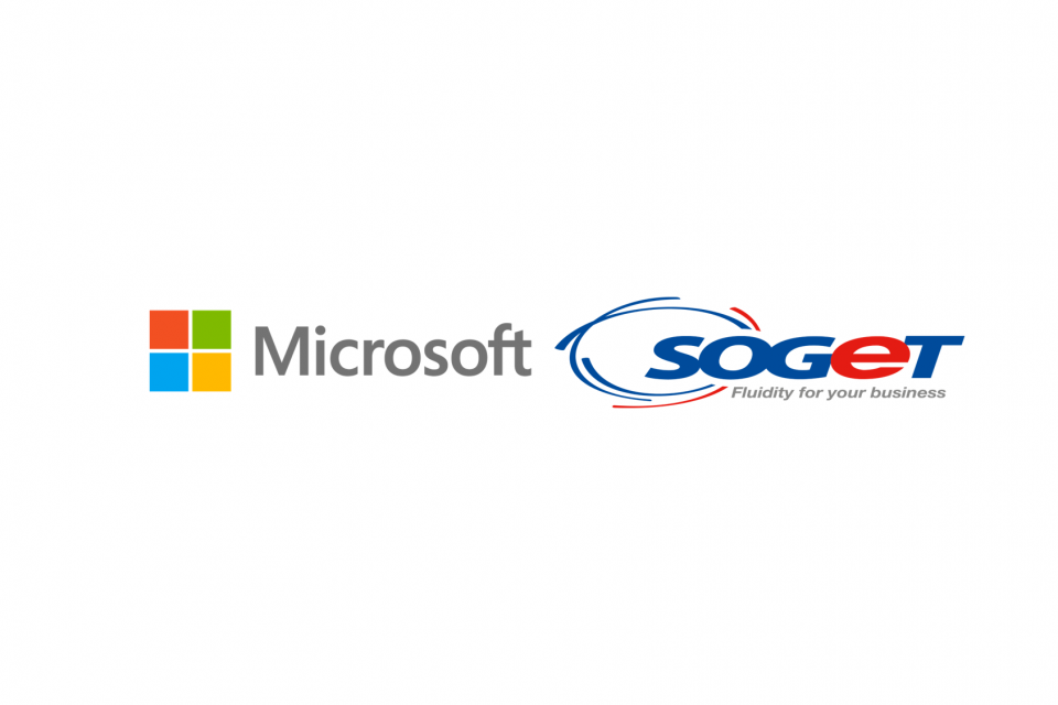 logo de soget et microsoft