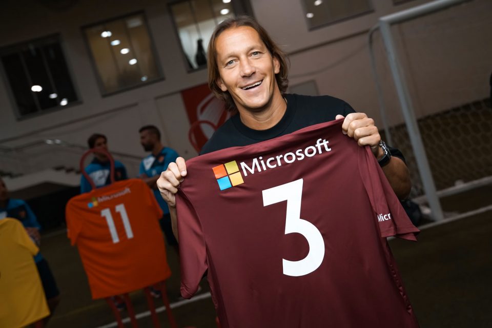 Man holding a t-shirt
