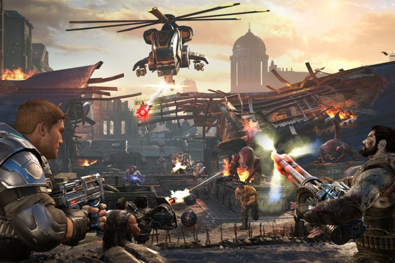 Play “Gears of War 4” with your friends in Horde, a fan favorite cooperative multiplayer mode