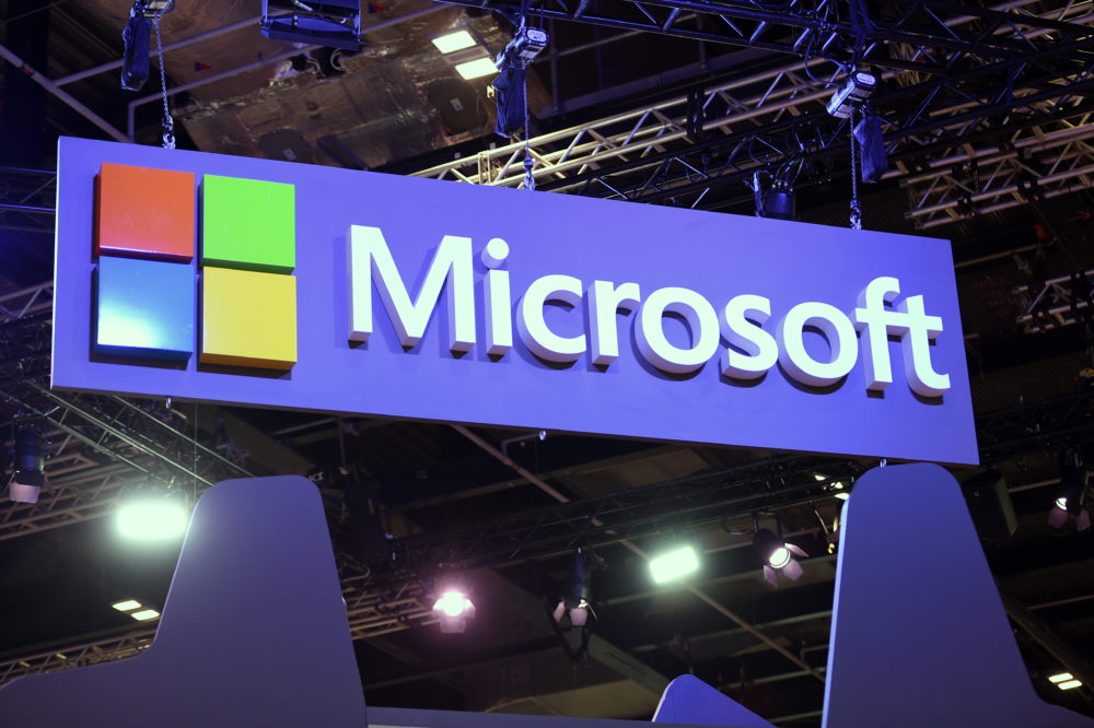 Microsoft sign